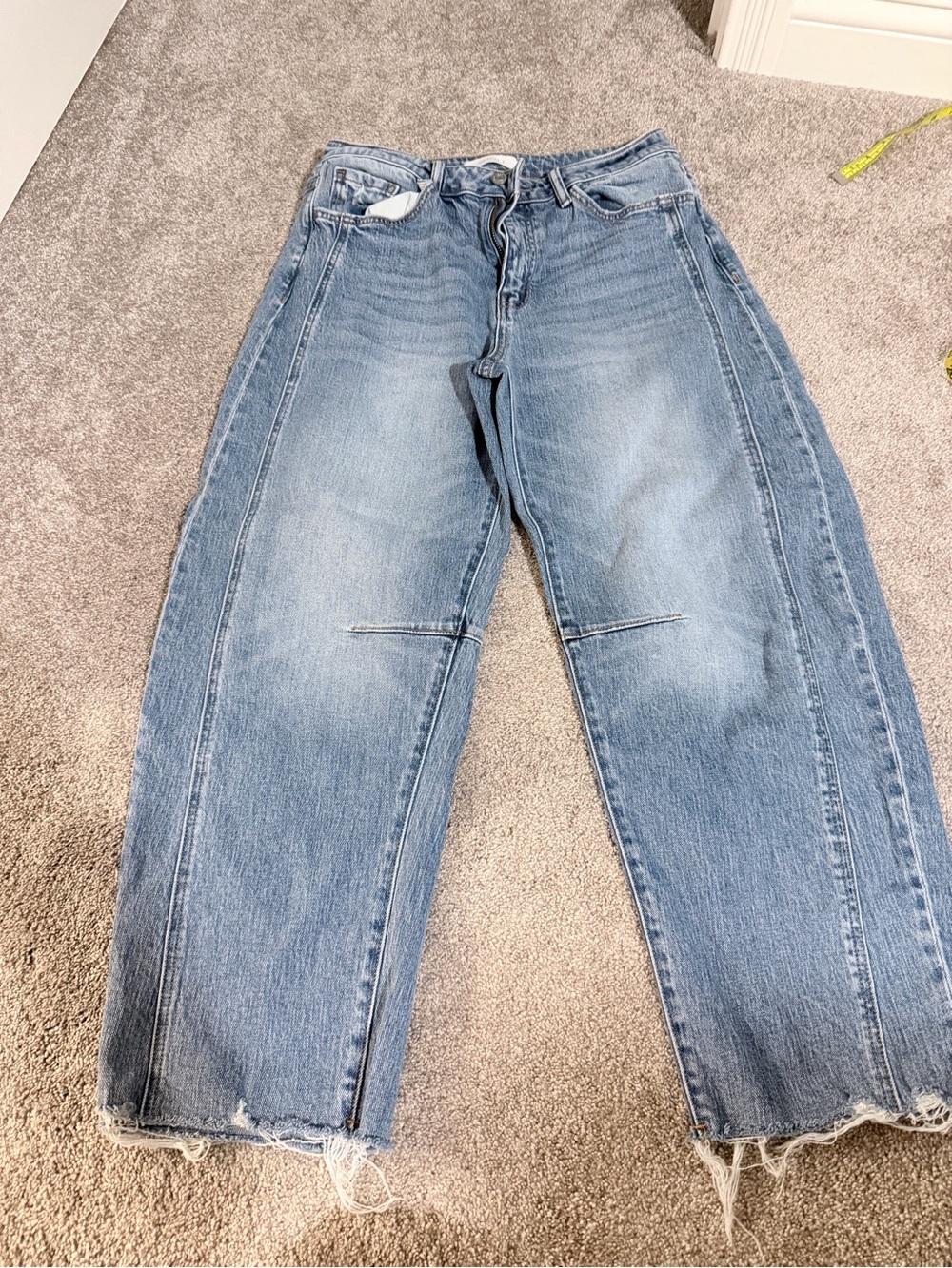 Velvet Blue wide Leg Jeans in Waist 29